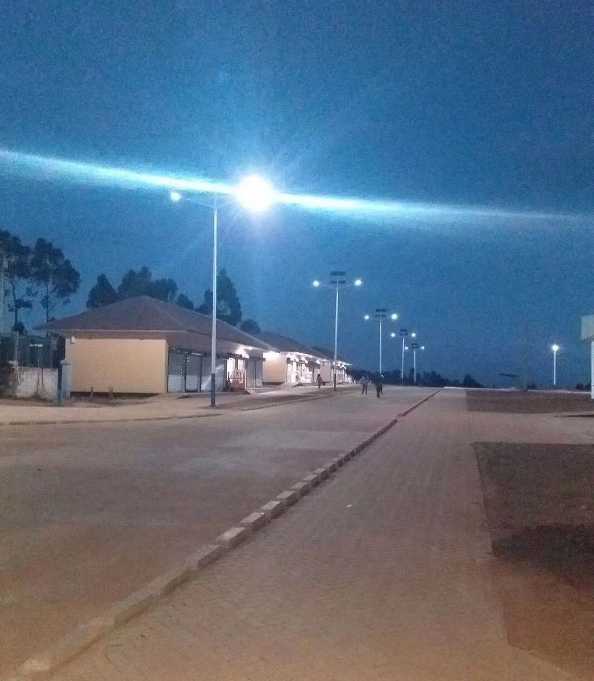 康平县非洲科特迪瓦太阳能路灯工程